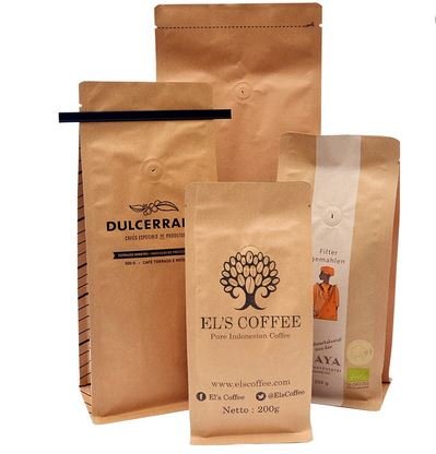 Coffee Kraft Bags | Eco-Friendly & Freshness Packaging
