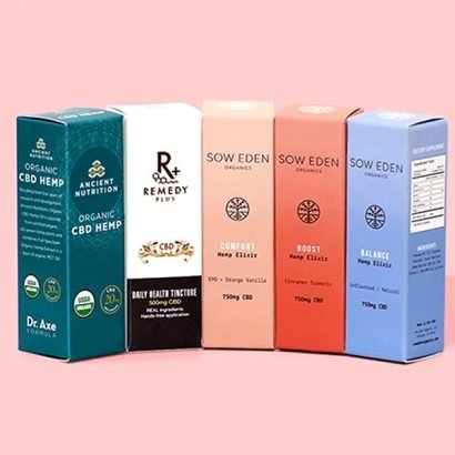 Custom Hemp Cardboard Boxes