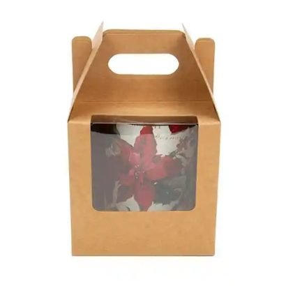 Custom Kraft Paper Box with Handle